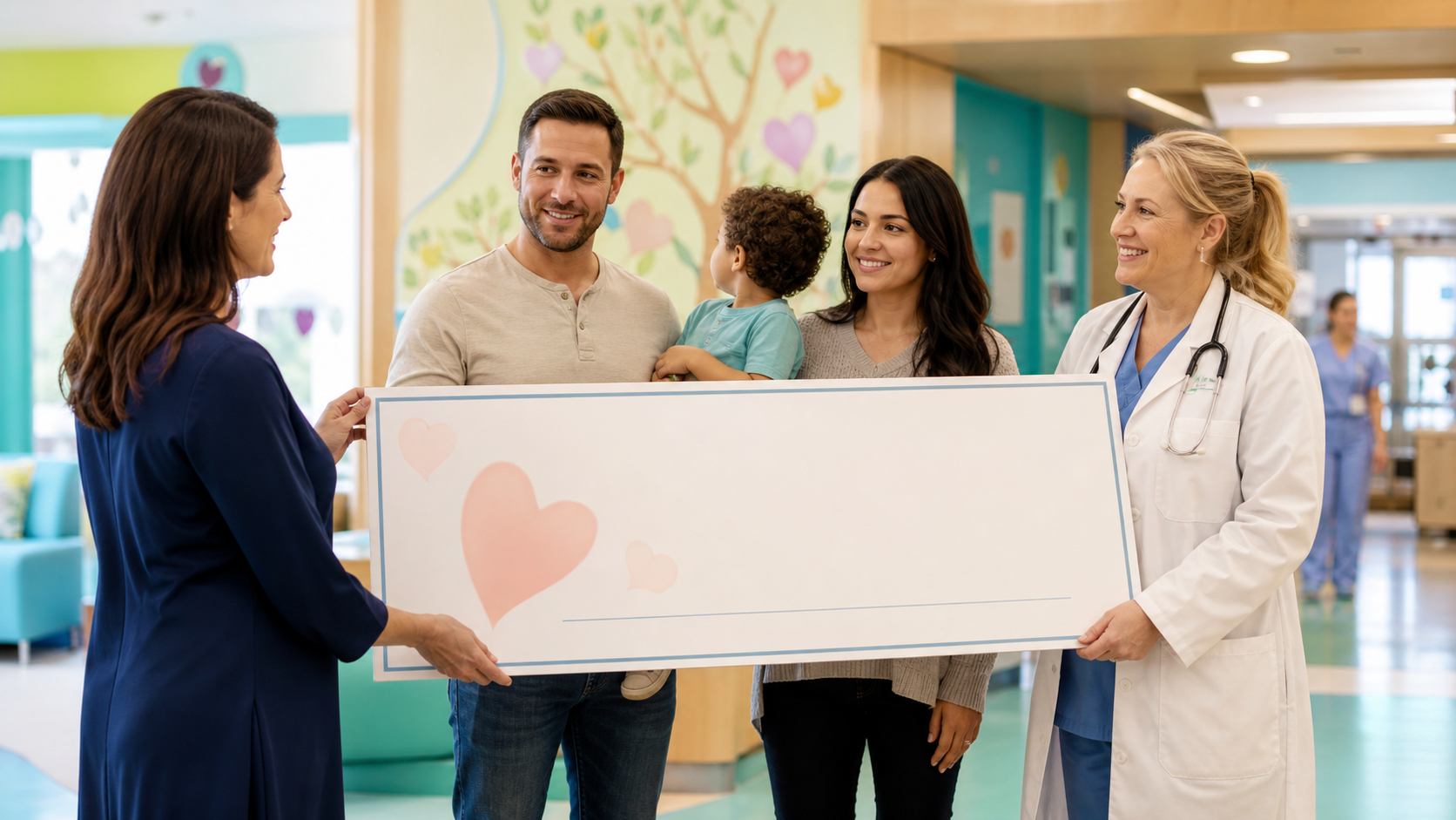 AI-generated image for STHS Childrens donation story